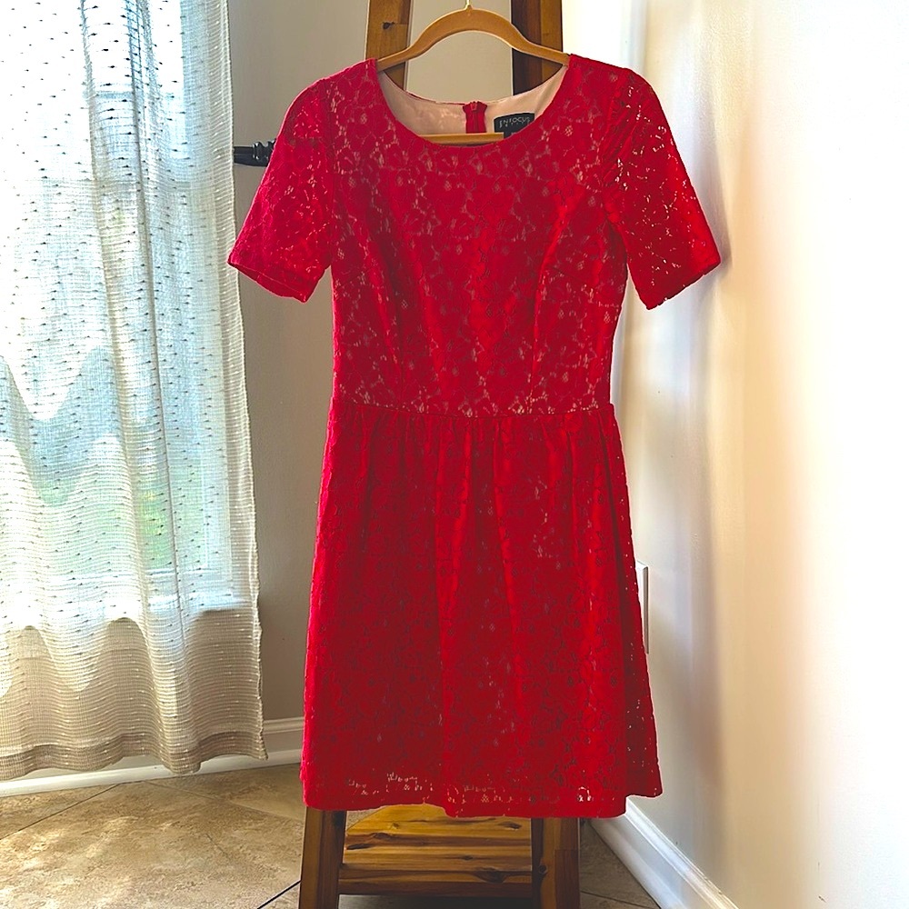 Red Lace Dress- 8P